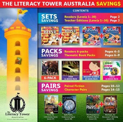 SAVE 50% Readers + Teacher Editions SET (ends 30 April 2025)