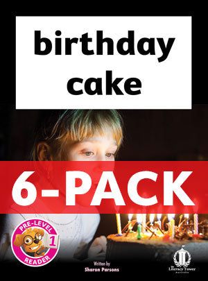birthday cake 6-pack (pre-level 1) 30% Discount