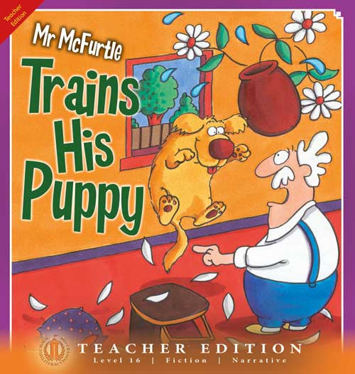 Mr McFurtle Trains His Puppy (Teacher Edition - Level 16)