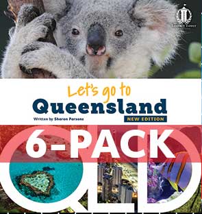 Let's Go to Queensland 6-Pack NEW EDITION (Level 22) 25% Discount