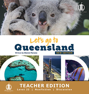 (FREE) Let's Go to Queensland New Edition (Level 22) Reader + Teacher Edition