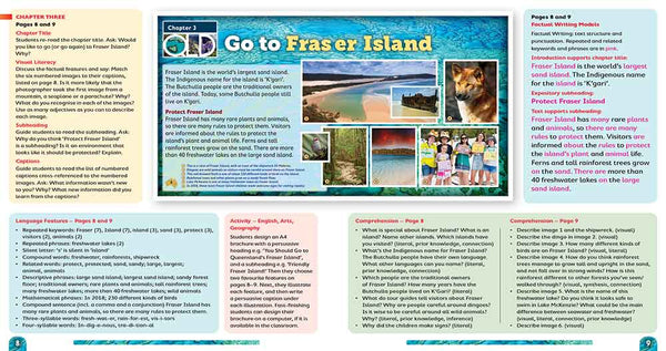 (FREE) Let's Go to Queensland New Edition (Level 22) Reader + Teacher Edition