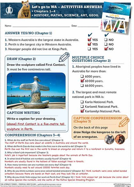 (FREE) Let's Go to Western Australia (Australian States and Territories Series)