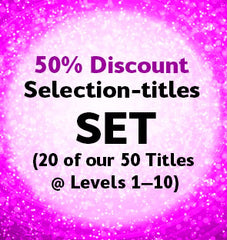 Selection-titles Set (Foundation Year) Levels 1 to 10 (50% Discount) 20 Titles