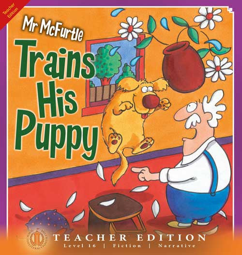 Mr McFurtle Trains His Puppy (Teacher Edition - Level 16)