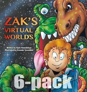 Zak's Virtual Worlds 6-pack (Level 18)  20% Discount