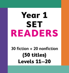 Year 1 SET (50 Levels 11-20 titles) 30% discount