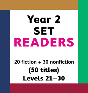 (20% Discount) Year 2 Set (Levels 21-30) 50 titles