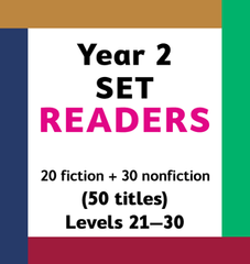 Year 2 Set (Levels 21-30) 50 titles (20% discount)
