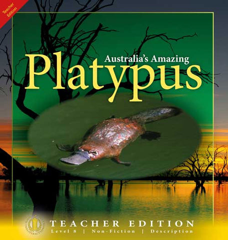 Australia's Amazing Platypus (Teacher Edition - Level 8)