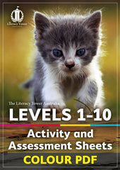 Levels 1–10 Activity and Assessment Sheets Colour PDF