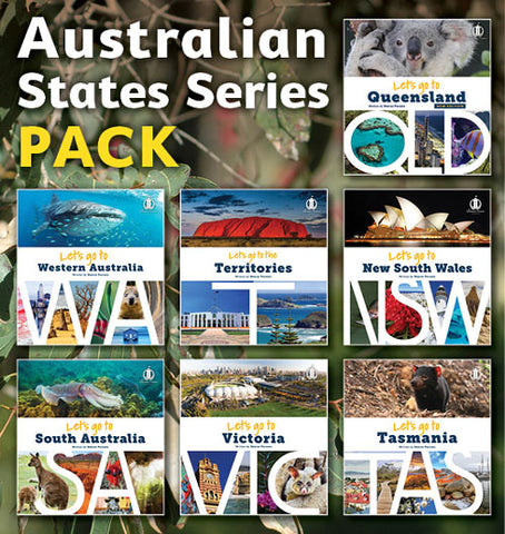 (55% off) Six Australian States and Territories Series Packs (42 books)