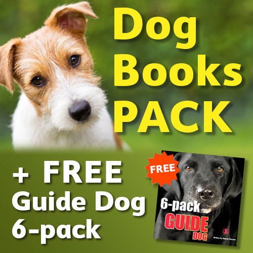 (35% Discount) Dog Books SET + FREE Guide Dog 6-pack