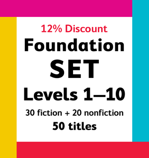 2 x Foundation Year SETS (100 Levels 1-10 titles) + 50 FREE Teacher Editions