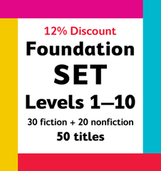 2 x Foundation Year SETS (100 Levels 1-10 titles) + 50 FREE Teacher Editions