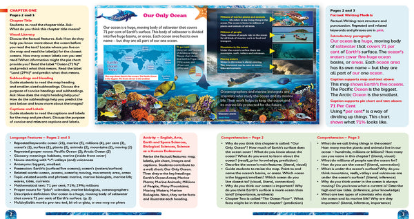 Our One Ocean (Teacher Edition Level 25)
