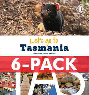 (25% Discount)  6-pack Let's Go to Tasmania (Level 31)